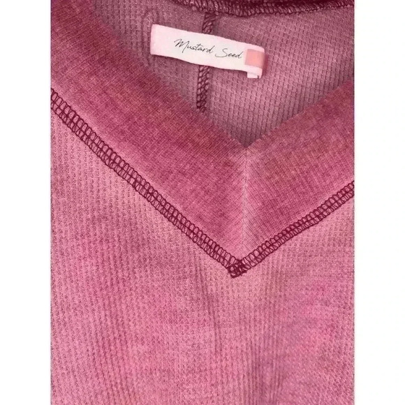 Pink ribbed sweater (soft) size medium - Picture 3 of 3